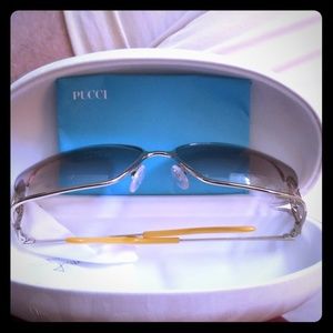 Pucci sunglasses, case & auth card